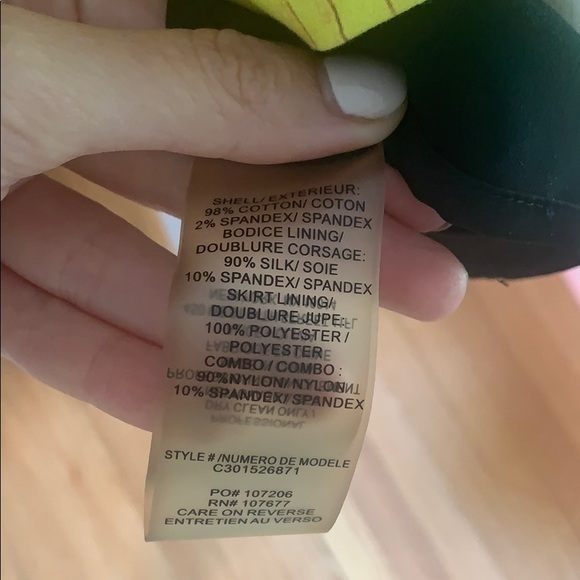 Alice and Olivia yellow flow dress - Picture 8 of 8